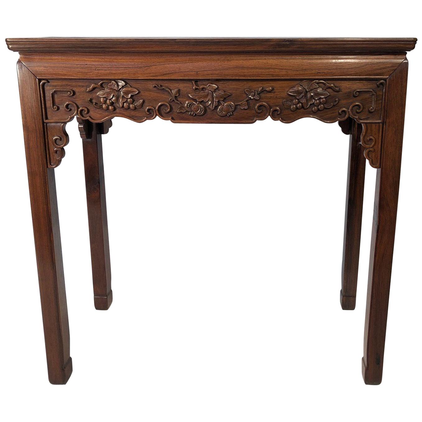 20th Century Chinese Hardwood Alter Table For Sale