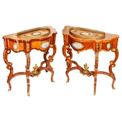 Pair of 19th Century French Console or Jardinière Tables