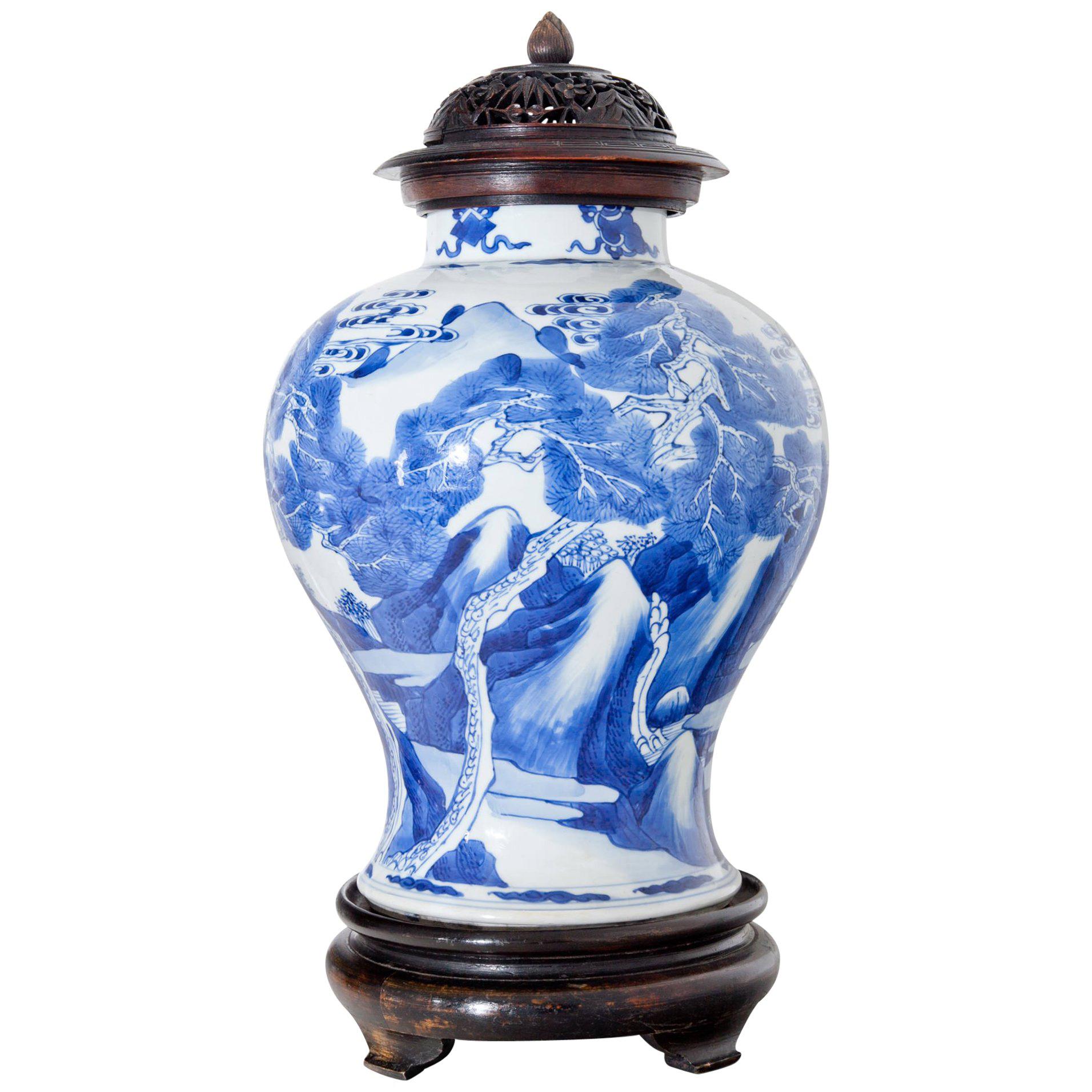 Chinese Vase, Kangxi Period, 17th Century