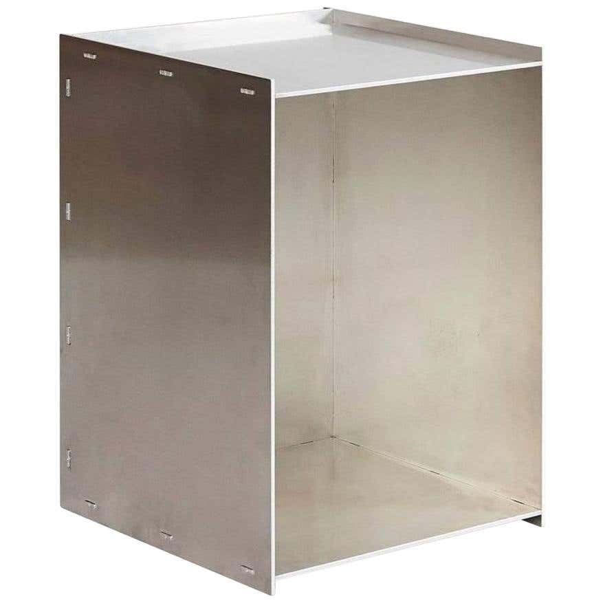 Aluminium Box Table at 1stDibs