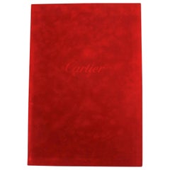 Cartier Folio de photos et de créations de bijoux à fleurs avec 2 CD originaux, 2005