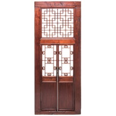 19th Century Chinese Lattice Doorway