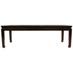 Fine Black Lacquer Low Table