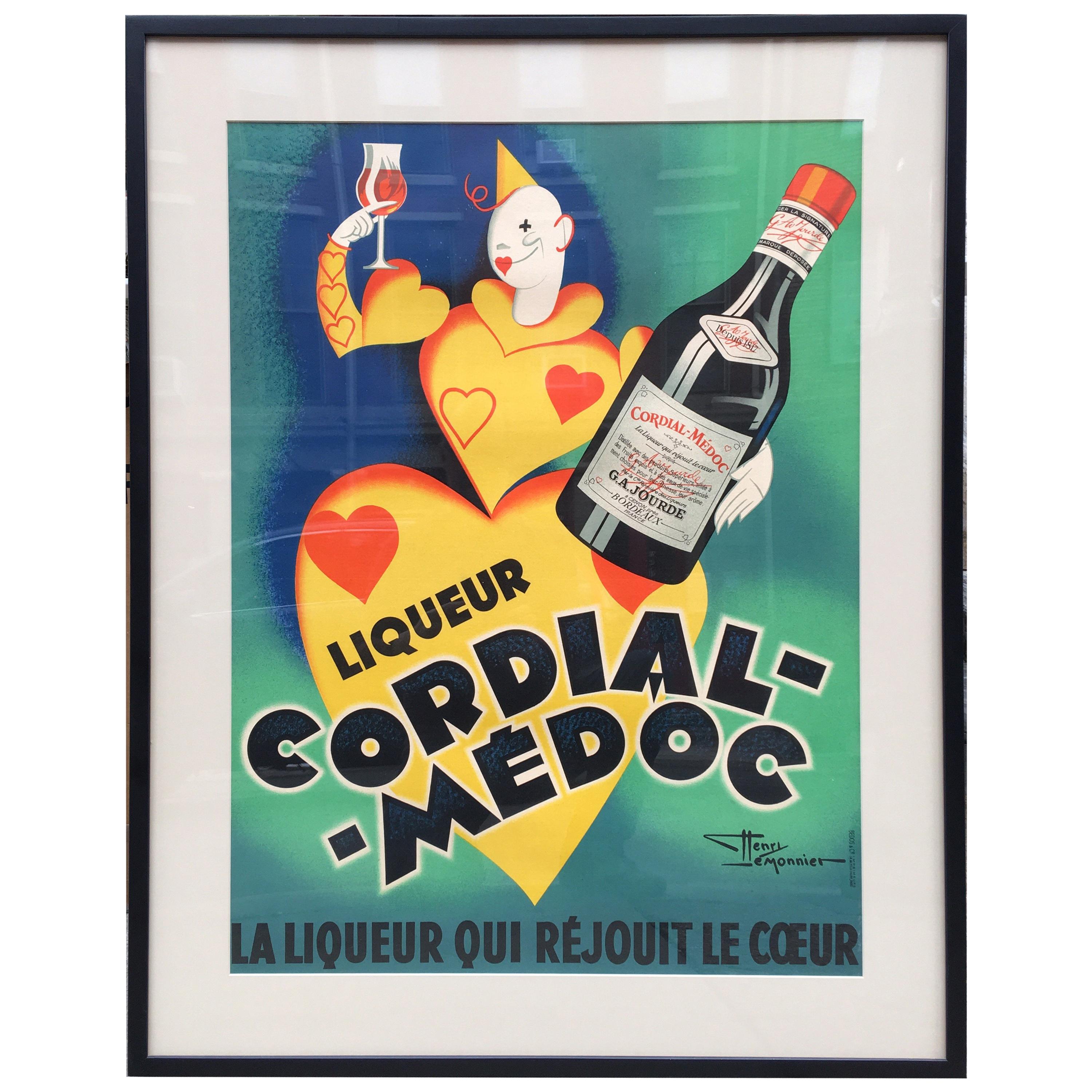 Liqueur Cordial-Medoc French Poster