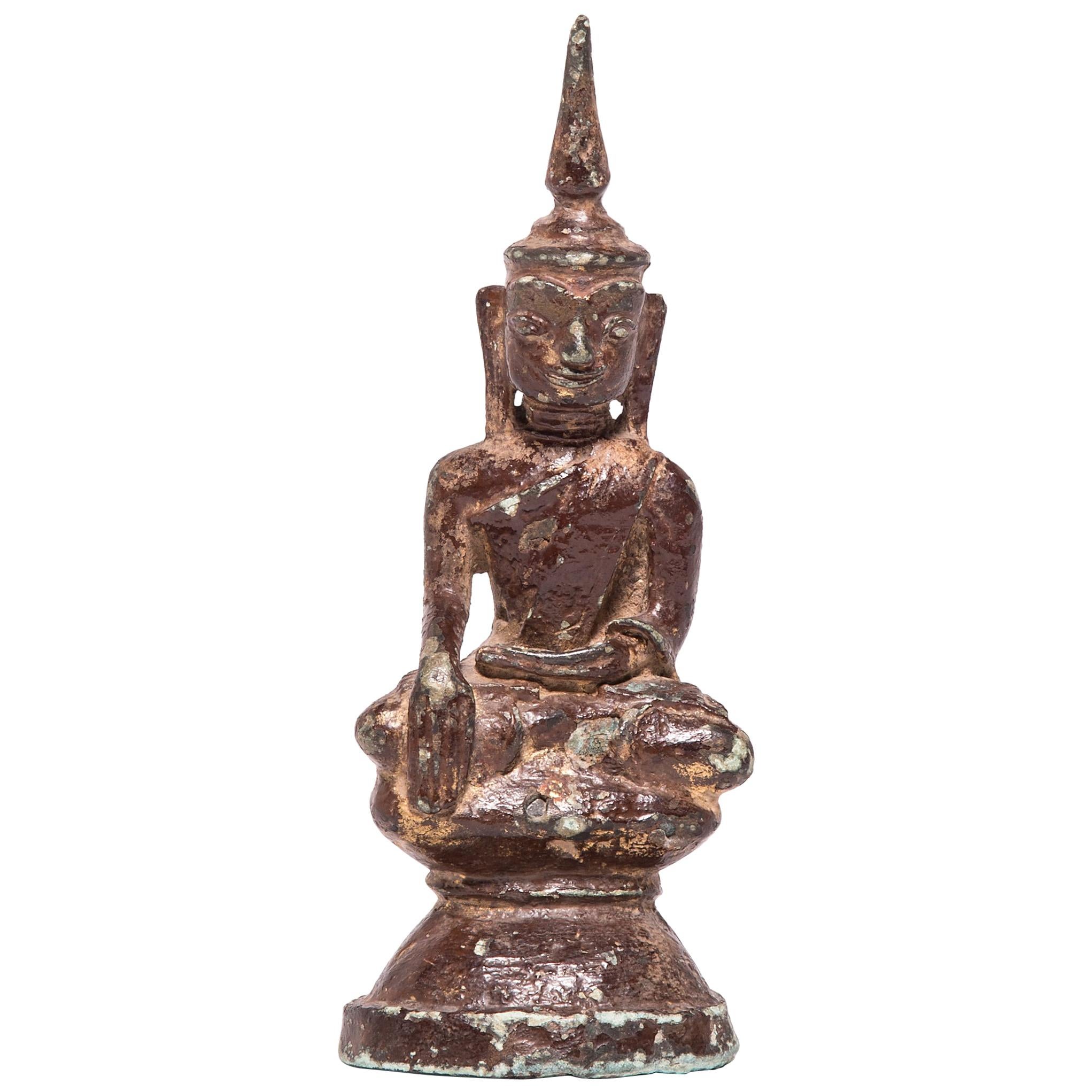 19th Century Thai Bronze Buddha