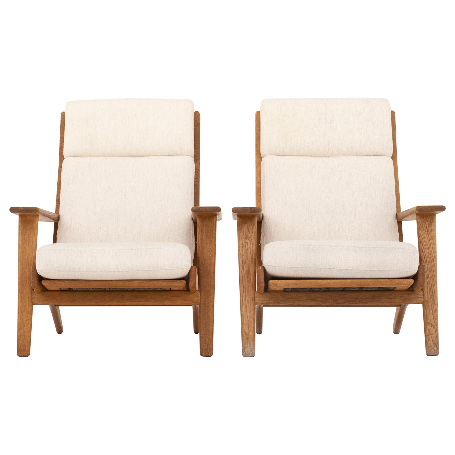 Two Easy Chairs by Hans J. Wegner