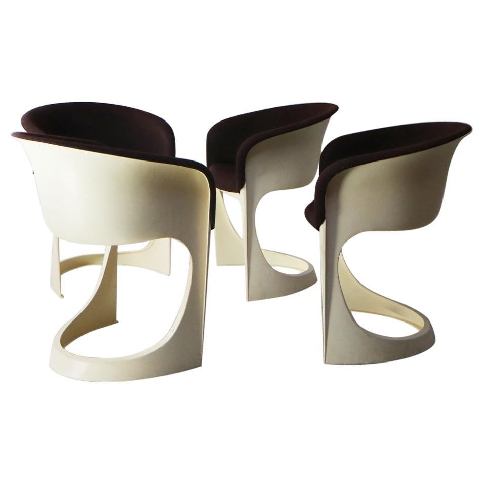 Set of 4 1960s Danish ‘290’ Chairs by Steen Ostergaard for Cado For Sale