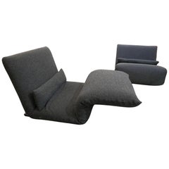 Pair of Tattomi Armchairs by Ingo Maurer & Jan Armgardt for Depadova