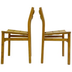 Pair of "Week-End" Chairs by Pierre Gautier-Delaye for Vergnères, 1954