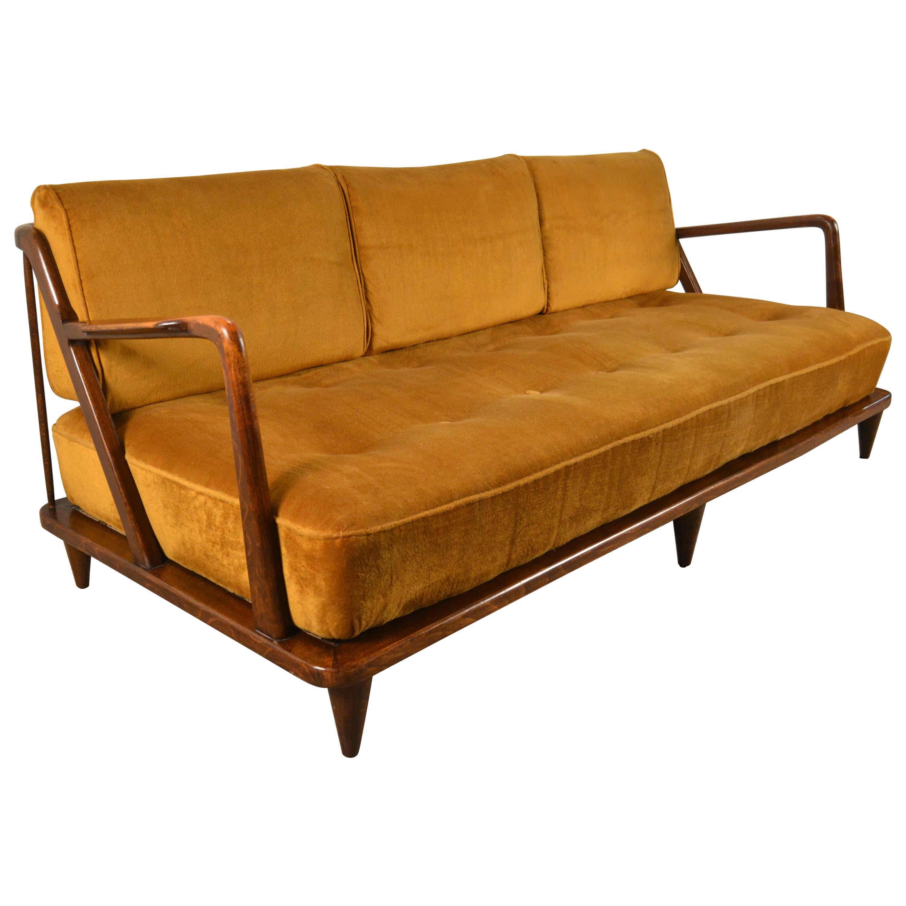 Sofa, Designed by Svante Skogh, Förenade Möbelfabrikerna Linköping, 1950s