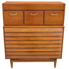 Walnut Dresser by Merton Gershun for American of Martinsville