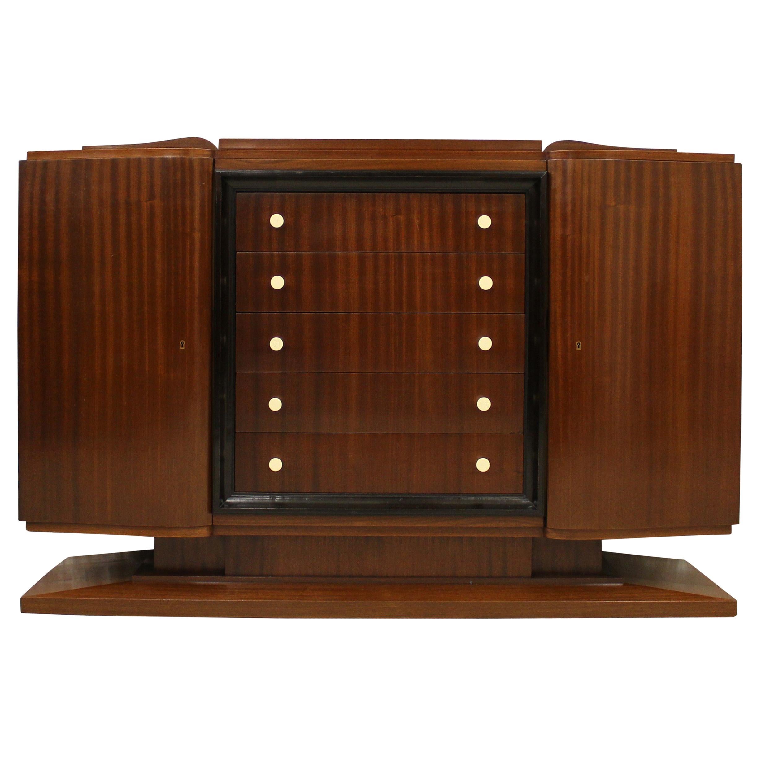 Art Deco Mahogany Sideboard