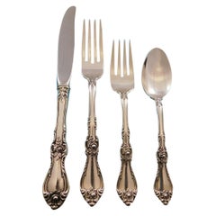 Royal Rose by Wallace - Set di posate in argento sterling per 8 persone