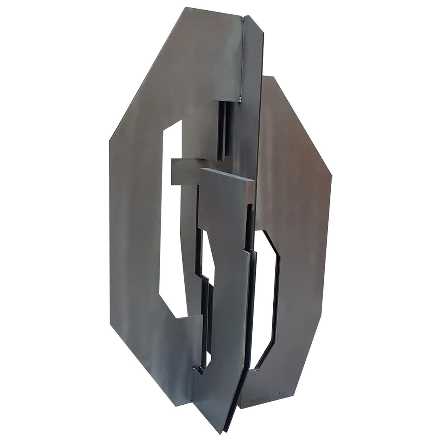 Nicoloff Dimitri Abstract Steel Sculpture, circa 200, Edition of 3 For Sale