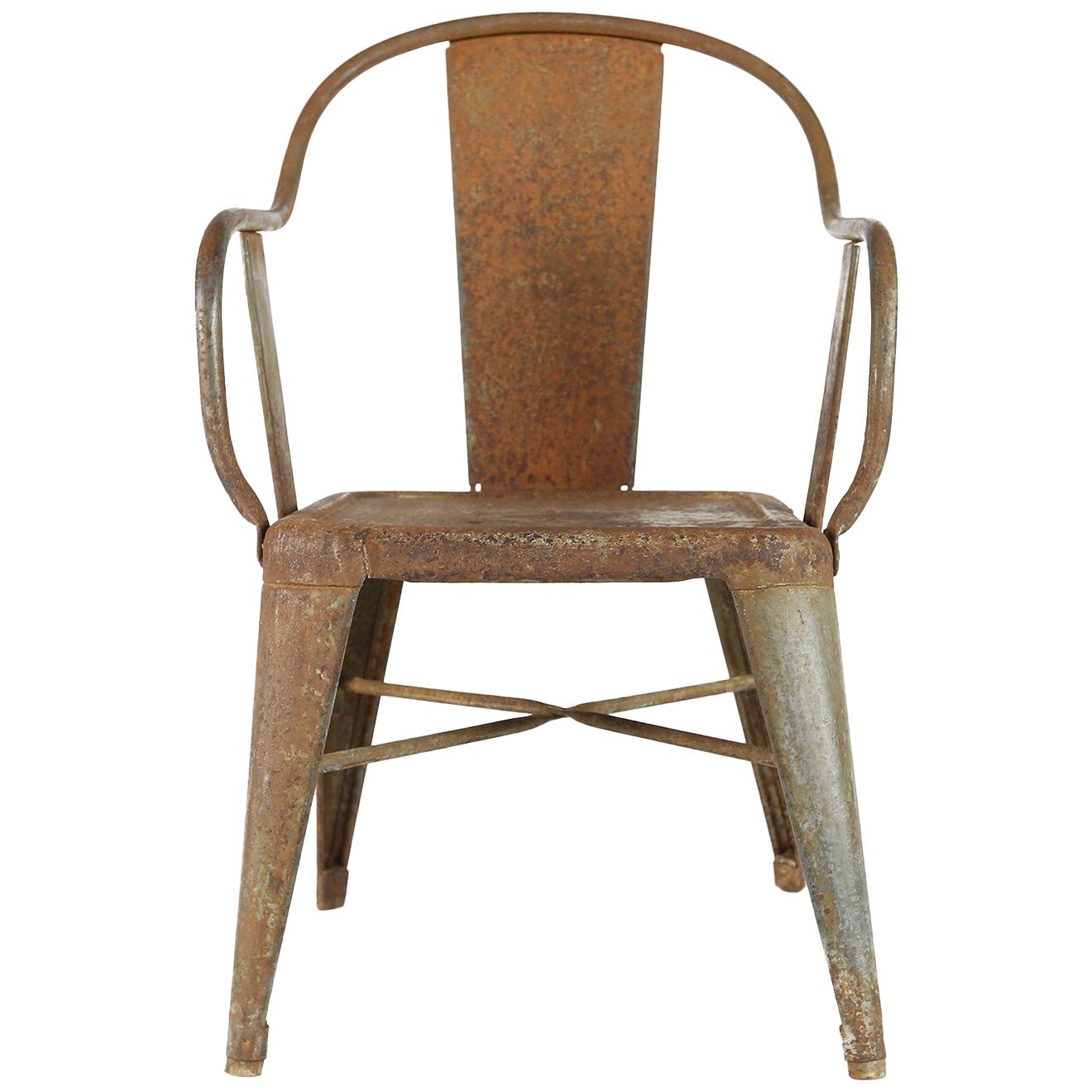 Original 1930s Tolix Kids Chair by Xavier Pauchard