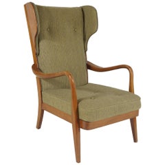 Wingback Chair and Ottoman