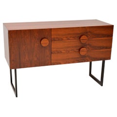 1960s Danish Wood Vintage Sideboard or Cabinet