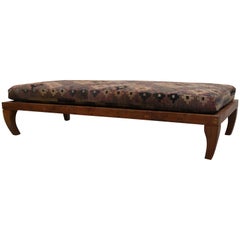Vintage Teak Moroccan Style Meditation Table Bench Daybed
