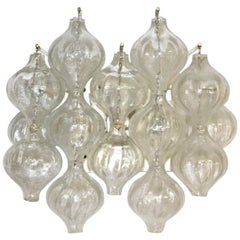 Austrian Wall Lamps "Tulipan" from Kalmar