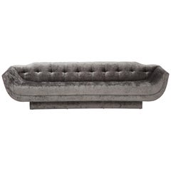 Glamorous Hollywood Regency Style Sofa by Adrian Pearsall