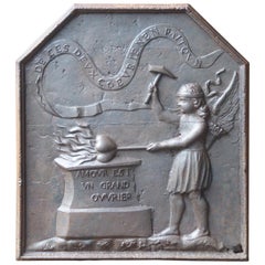 18th Century French 'Allegory of Love' Fireback