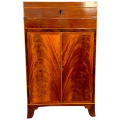 19th Century Regency Mahogany Writing Box on Stand