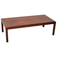 1960s Danish Wood Vintage Coffee Table by Vejle Stole