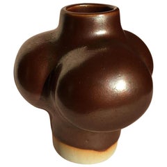 Vintage Danish Ceramic Vase by Tue Poulsen, 1970s