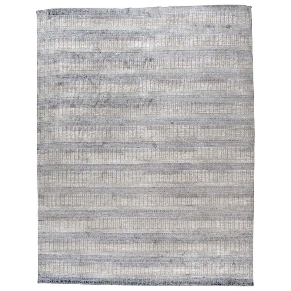 Contemporary Beach Style Area Rug with Grid Pattern and Coastal Living ...