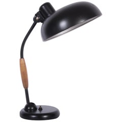 Christian Dell for Koranda Adjustable Black Bauhaus Desk Lamp, 1933