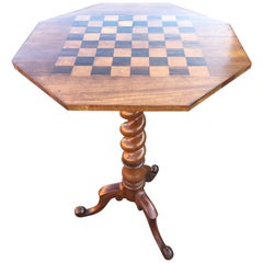 Games Table / Chess Table, English, circa 1880