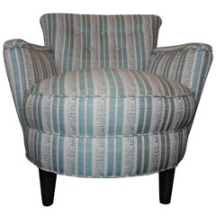 Vintage Pair of Diminutive French Art Deco 1930s Custom Armchairs