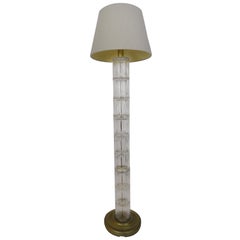 Glass Pole Lamp