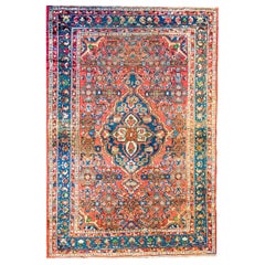 Beautiful Early 20th Century Malayer Rug