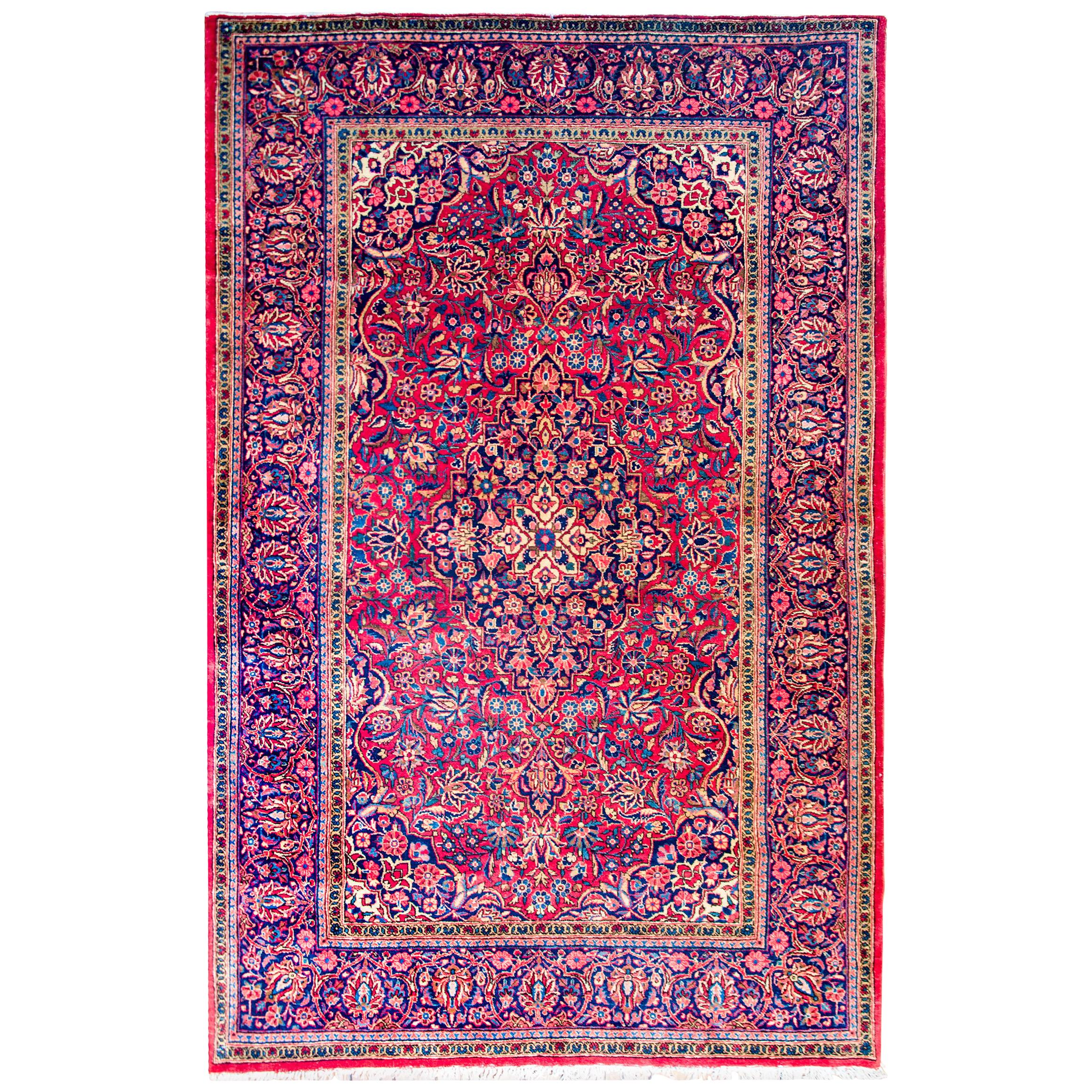 Early 20th Century Kashan Rug For Sale