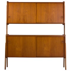 Danish Modern Two-Tier Sideboard in Teak from Bornholms Møbelfabrik, 1960s