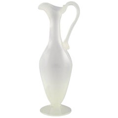 Murano Decanter in Light Mouth Blown Art Glass, 1960s