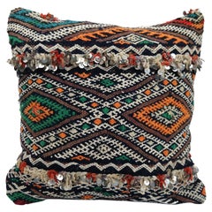 Moroccan Kilim Pillow Morocco Colord Cushion