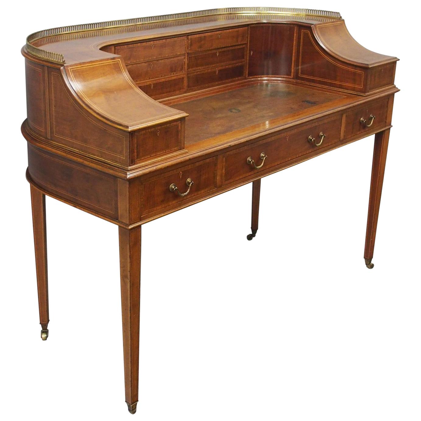 Carlton House Desk by Gillows of Lancaster For Sale