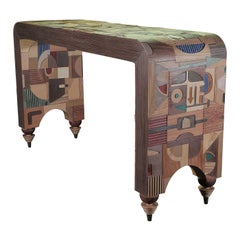 Abstract Inlays Console by Mauro Varotti