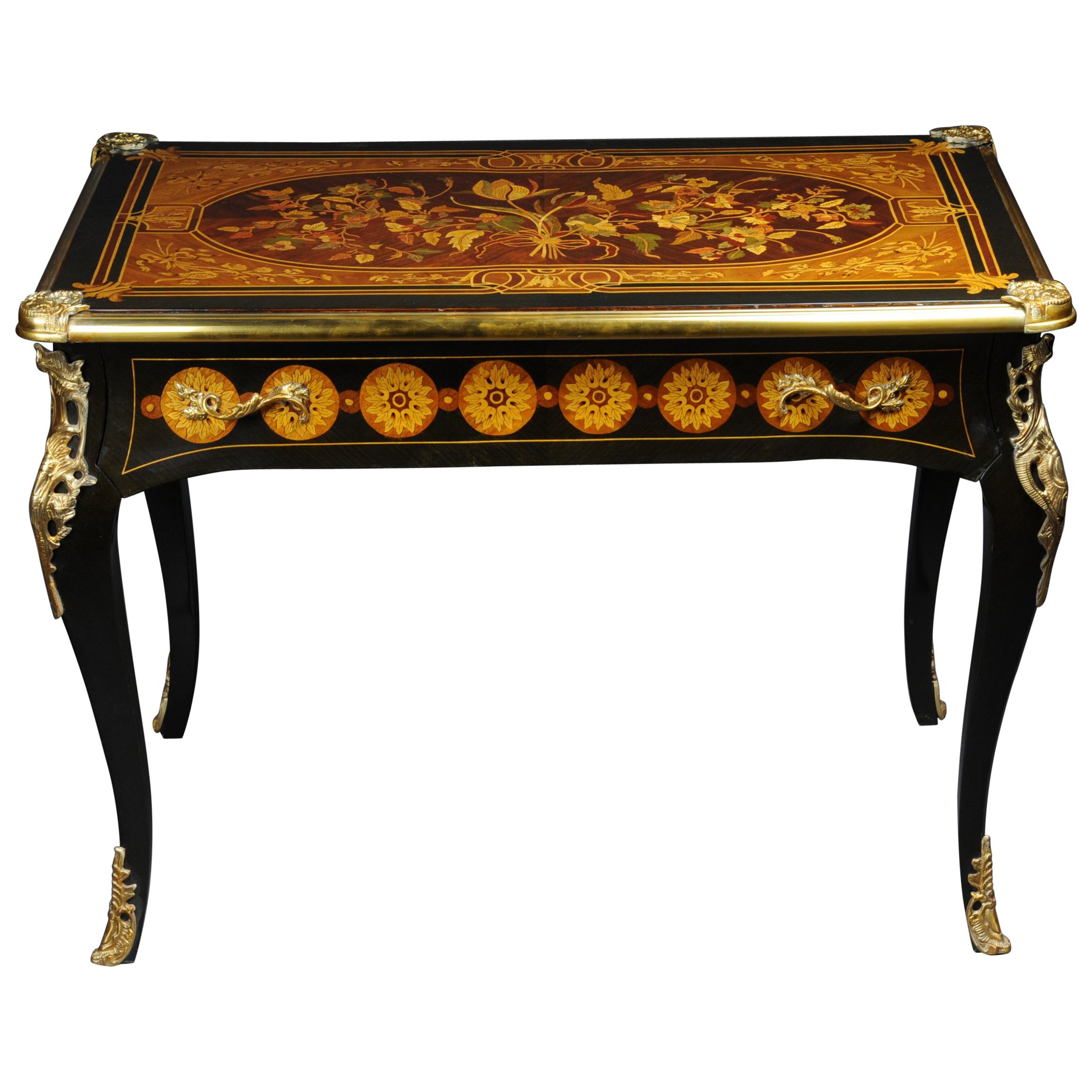 Ladies Desk or Secretary in Louis Quinze Style For Sale