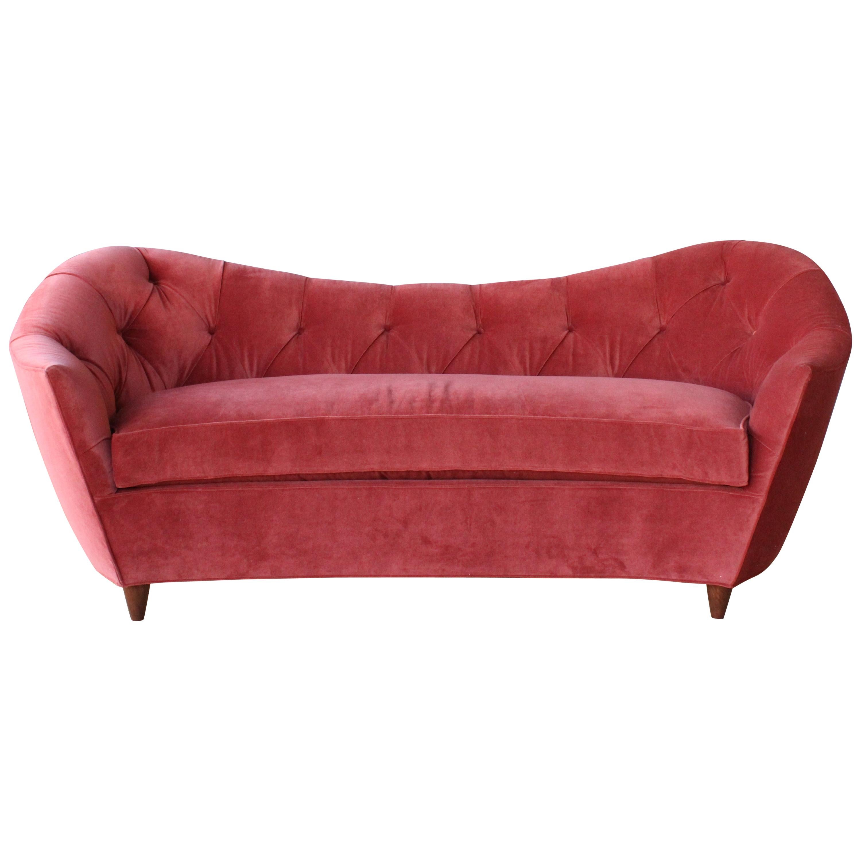 Red Sofas 222 For Sale at 1stdibs