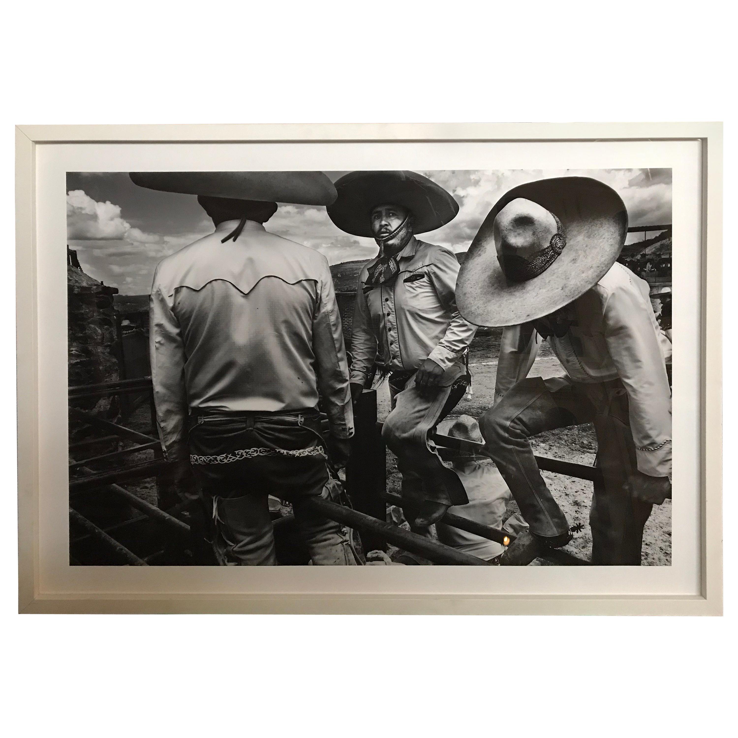 "Charros" Black and White Photograph by Nicole Franco