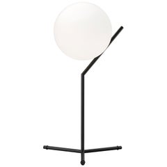Michael Anastassiades Modern Minimalist Black & Glass Table Desk Lamp for FLOS