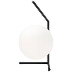 Michael Anastassiades Modern Minimalist Black & Glass Table Desk Lamp for FLOS