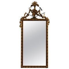 Louis XVI Dutch Gilt Harvest Mirror