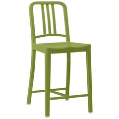 Emeco 111 Navy® Counter Stool in Grass by Coca-Cola