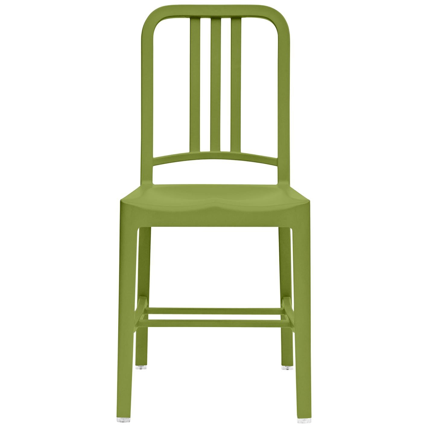 Emeco 111 Marineblauer Stuhl aus Gras von Coca-Cola