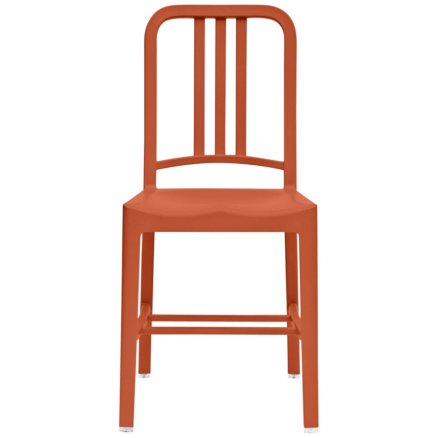 Emeco 111 Navy Chair in Persimmon by Coca-Cola For Sale