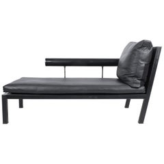 Leather Chaise Lounge Or Sofa Baisity by Antonio Citterio for B&B Italy